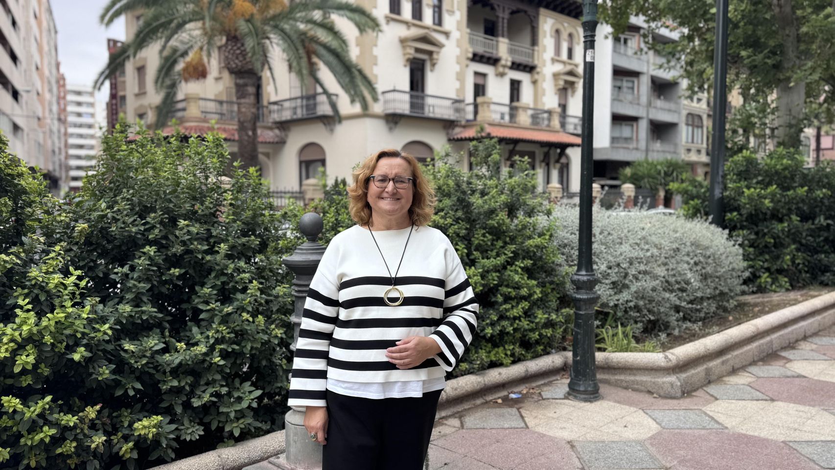 María Dabán en Zaragoza.
