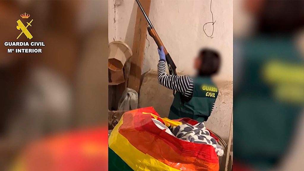 Imagen de la Operación Elgama de la Guardia Civil. 