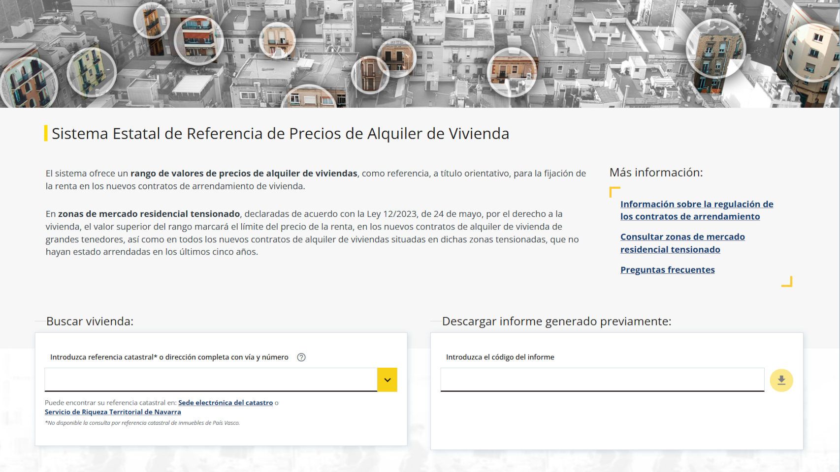 Sistema Estatal de Referencia de Precios de Alquiler de Vivienda
