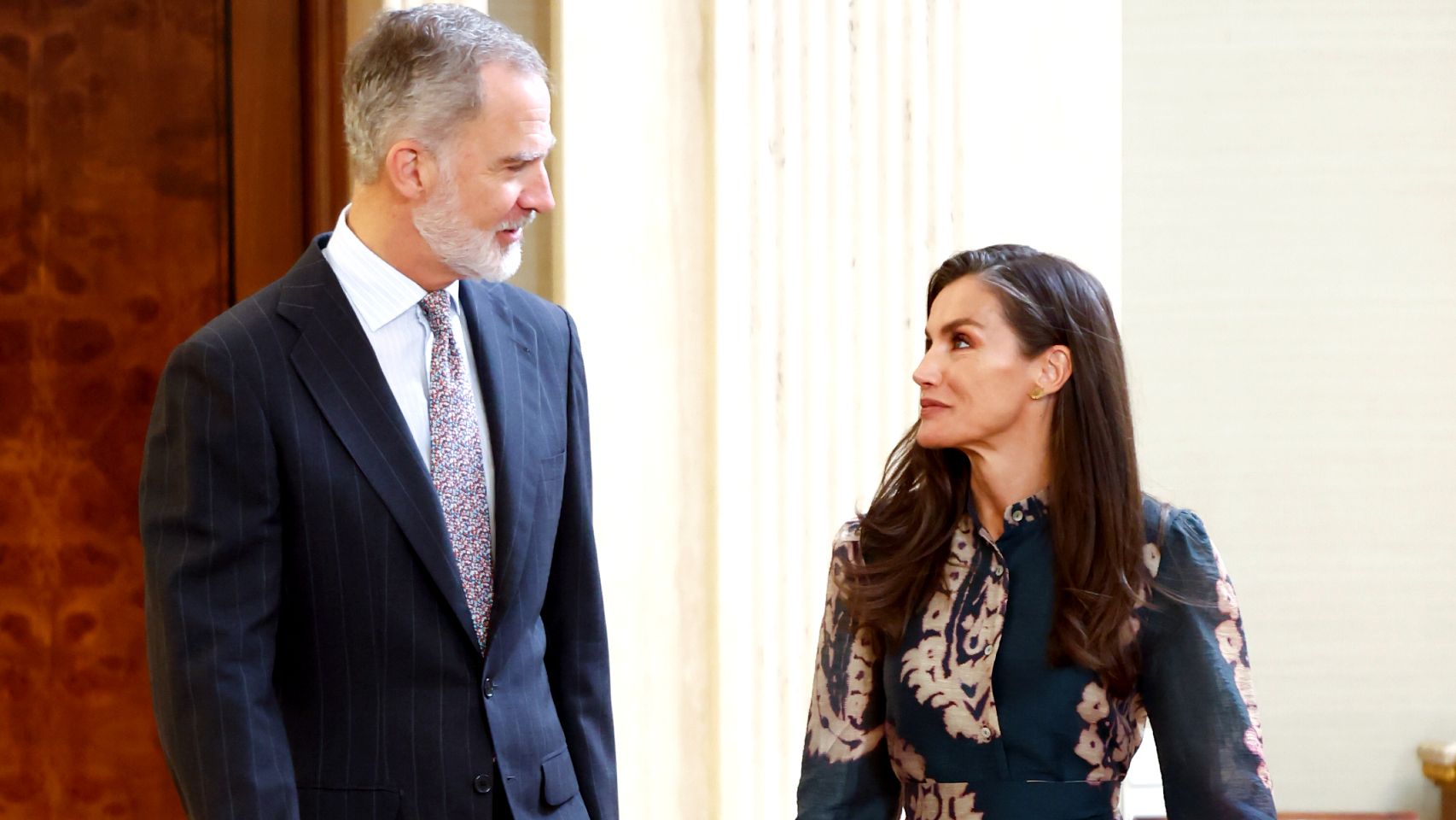 Felipe VI y Letizia este martes en Finlandia.