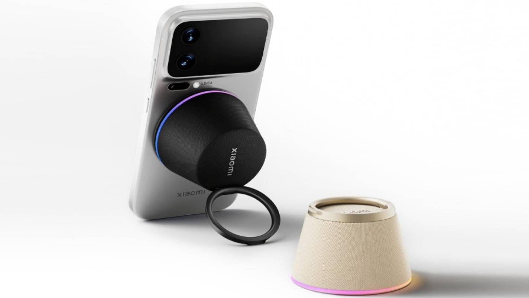 El altavoz Bluetooth magnético de Xiaomi.