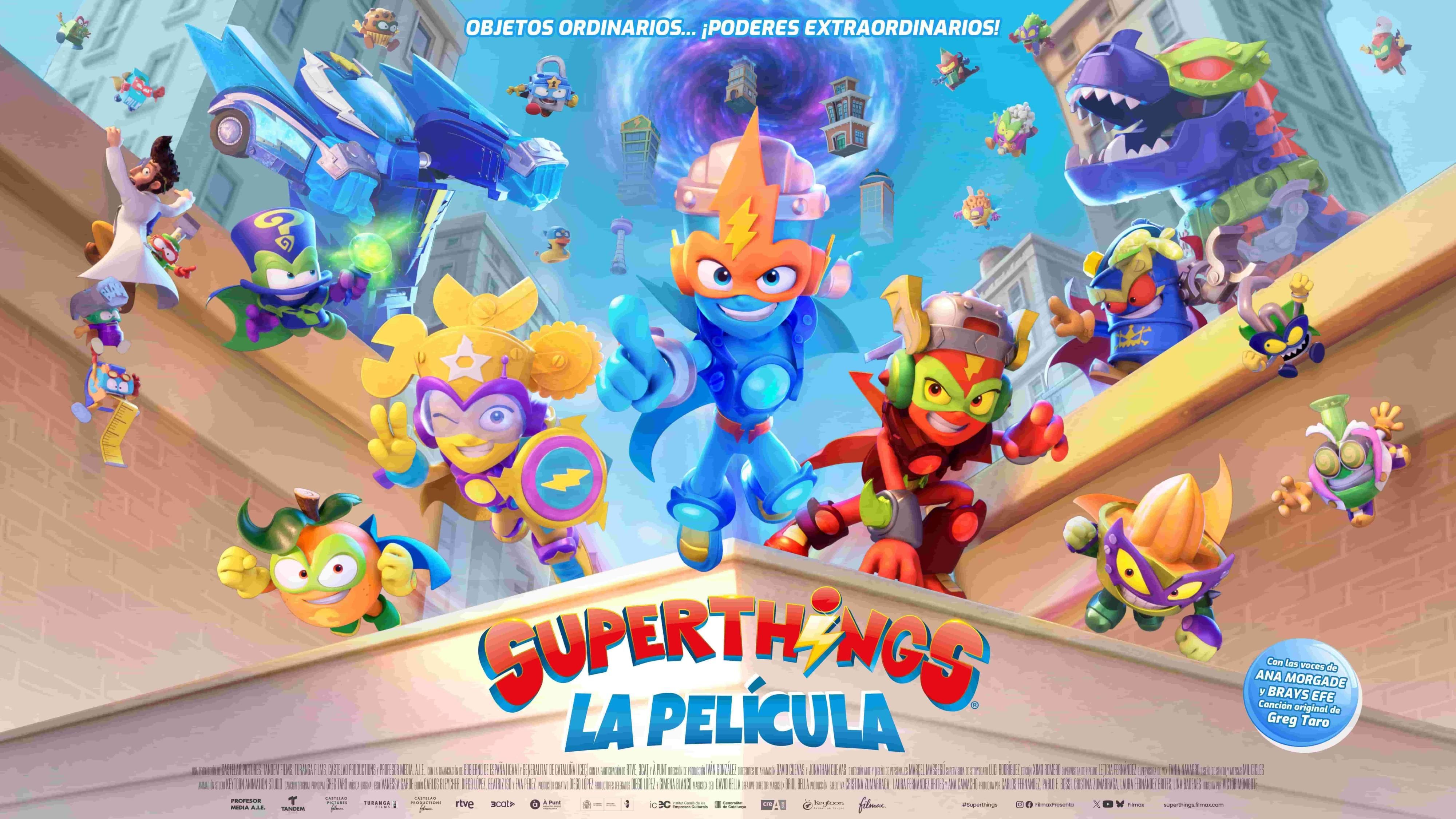 'Superthings: La película': los populares personajes dan el salto al cine el 23 de octubre
