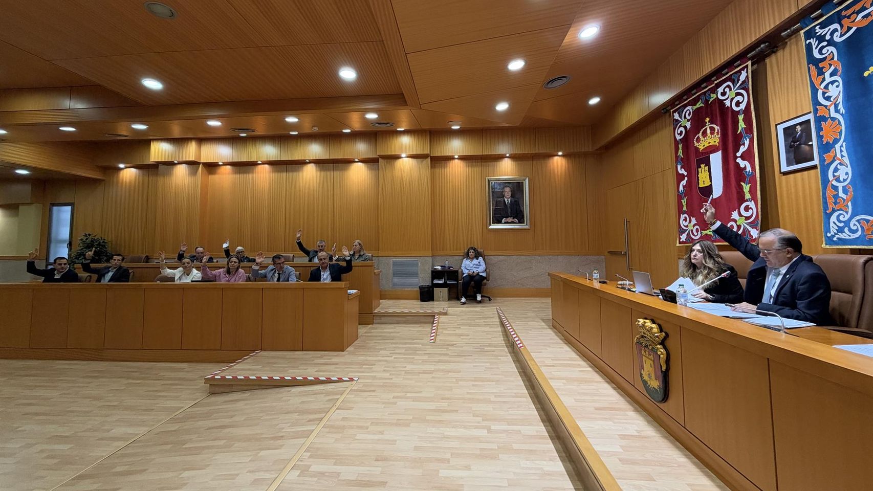 Pleno del Ayuntamiento de Talavera.
