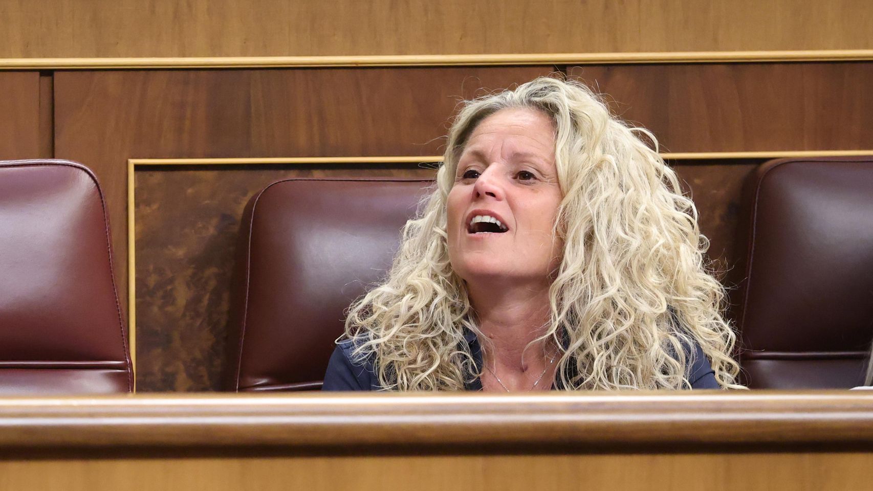 La portavoz de la Comisión Ejecutiva Federal (CEF) del PSOE, Montse Mínguez.