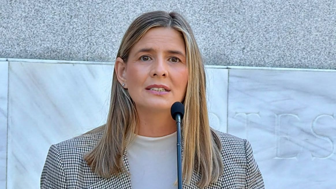 Carolina Agudo, secretaria general y portavoz parlamentaria del Partido Popular de Castilla-La Mancha.