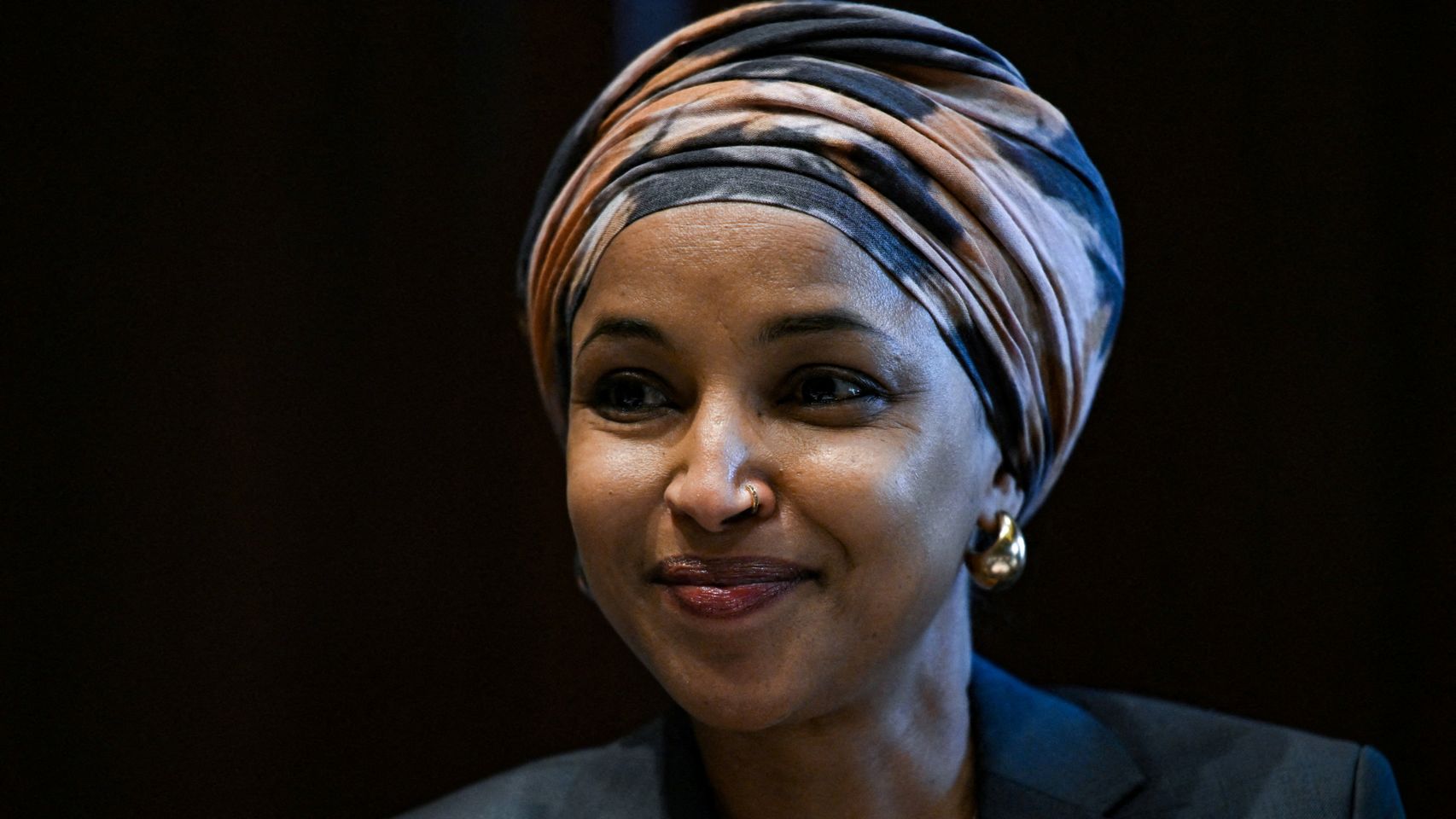 La congresista demócrata Ilhan Omar.