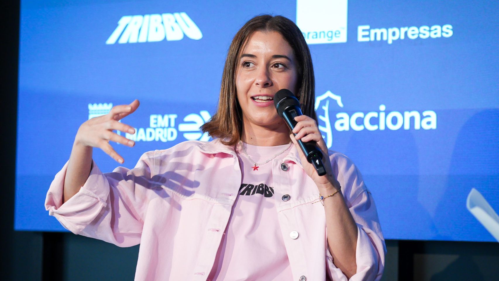 Paloma Långstrum, CEO y cofundadora de Tribbu, en el VII Simposio del Observatorio de la Movilidad y las Ciudades organizado por EL ESPAÑOL-Invertia.