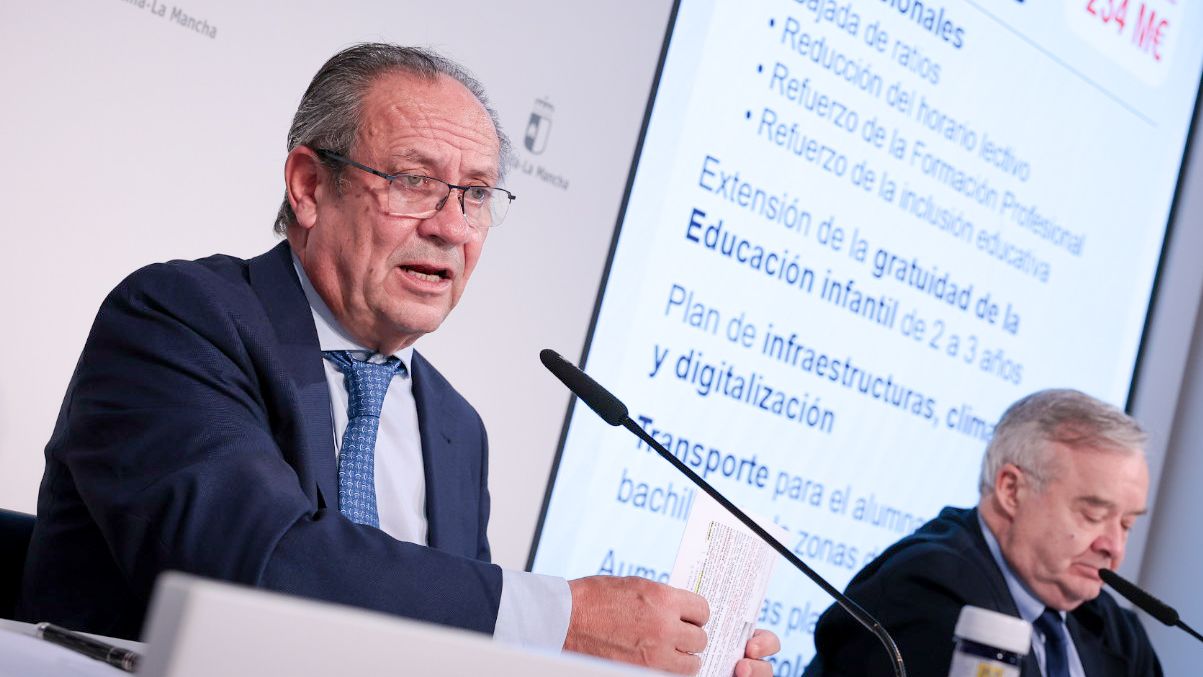 Juan Alfonso Ruiz Molina, consejero de Hacienda de Castilla-La Mancha.