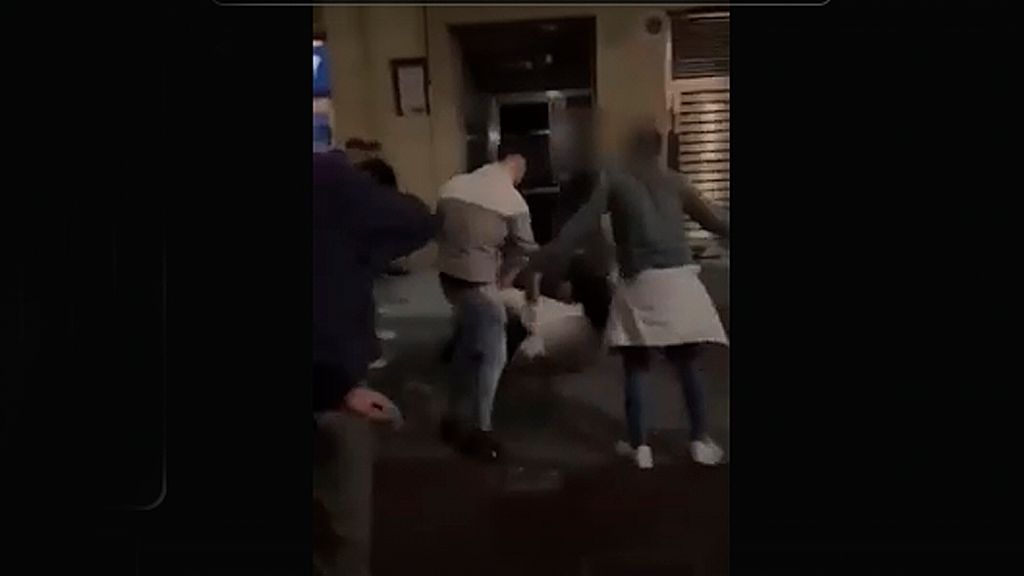 Imagen de la pelea.