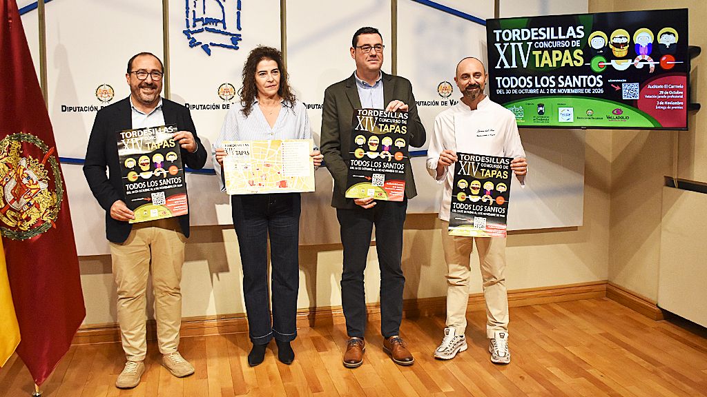 Presentación de la 14ª edición del Concurso de Tapas ‘Todos los Santos’ que se celebra en Tordesillas . 
