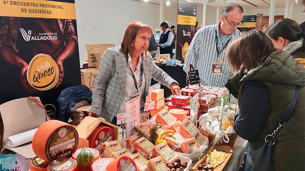 Imagen de la Feria Vallaqueso en Valladolid.