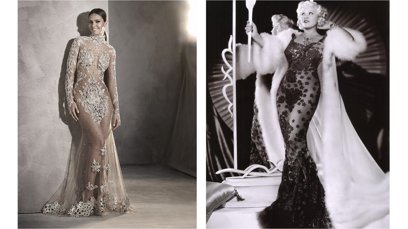 Las famosas de ayer y de hoy apuestan por el vestido Naked