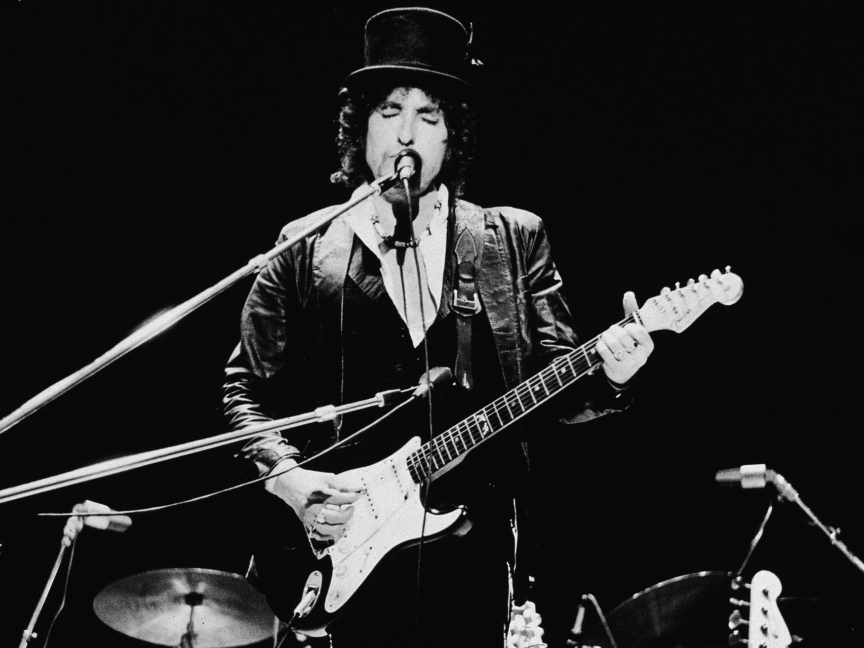 El cantautor Bob Dylan.