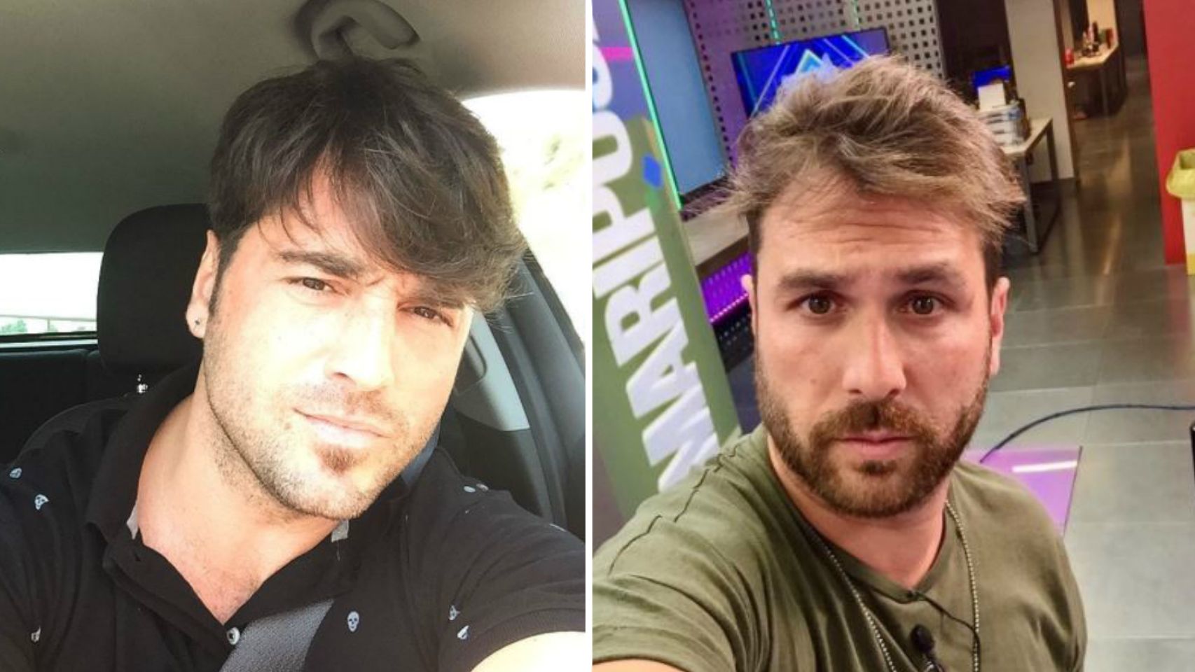 David Bustamante y el paparazzi Jordi Martín.
