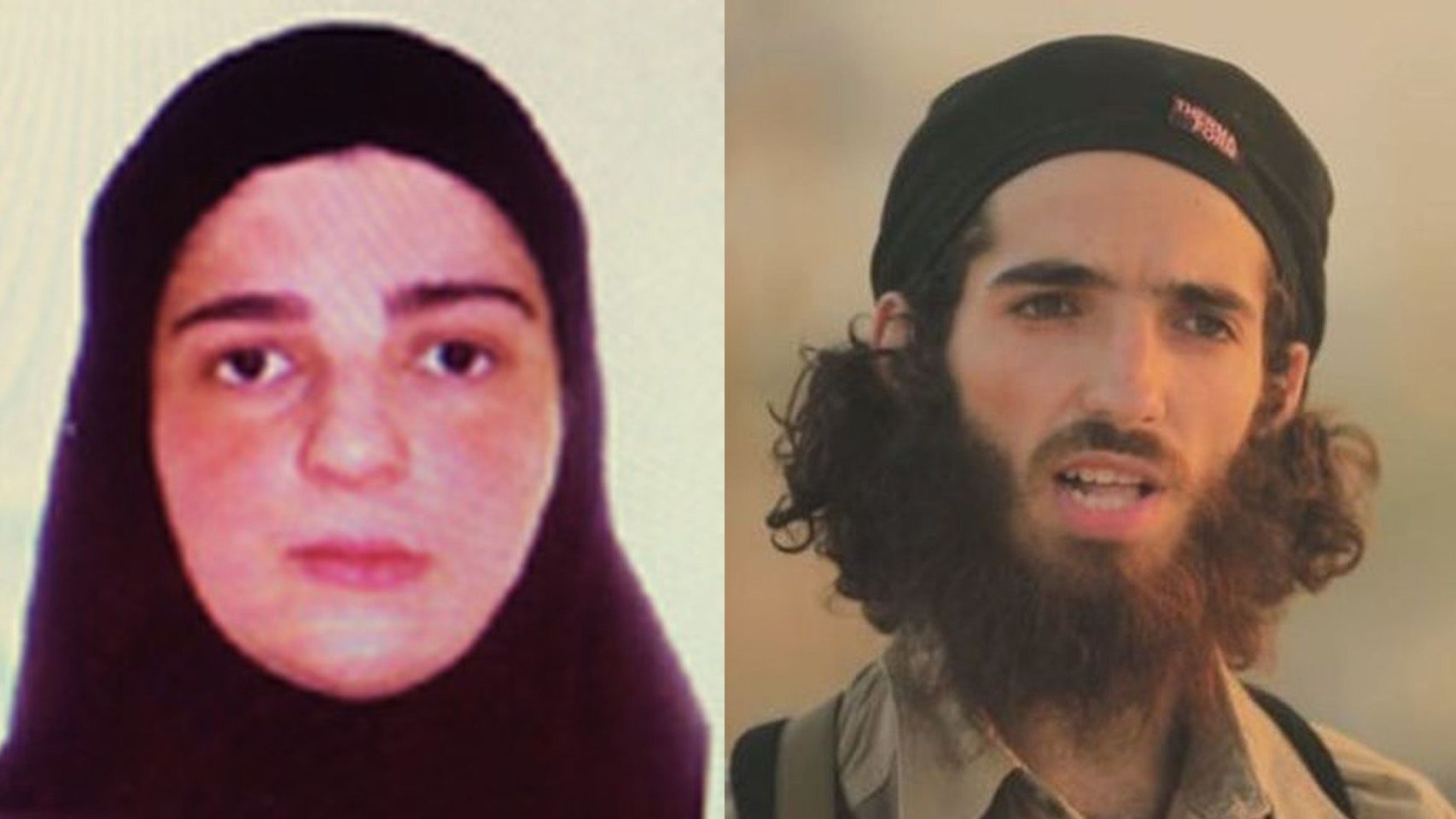 Tomasa Pérez con su hijo, el joven que sale en el último vídeo de Daesh amenazando a España con nuevos atentados.