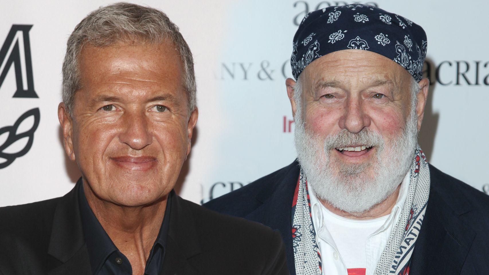 Mario Testino y Bruce Weber.