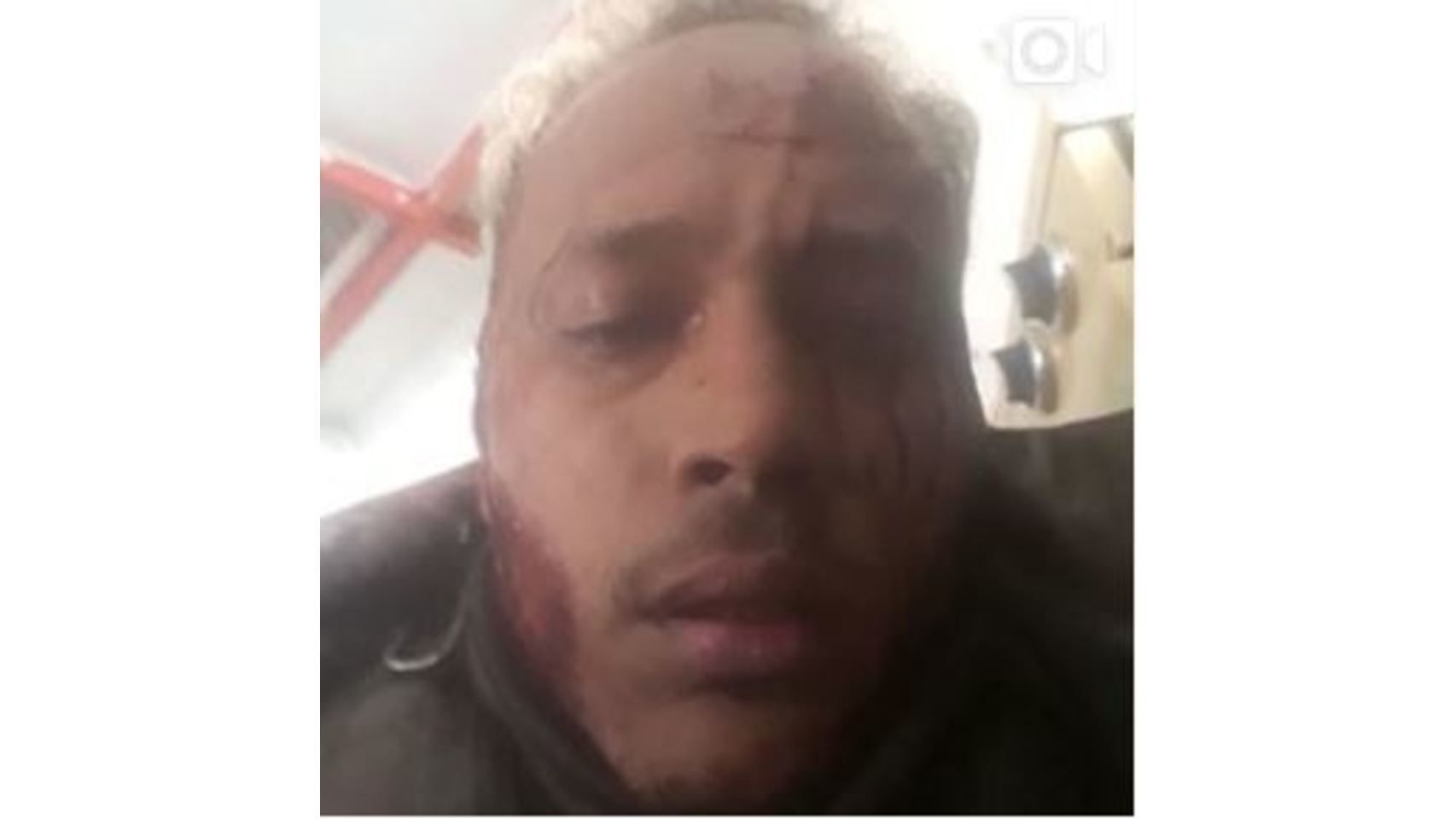 Imagen de Óscar Pérez denunciando la operación del Gobierno de Venezuela.