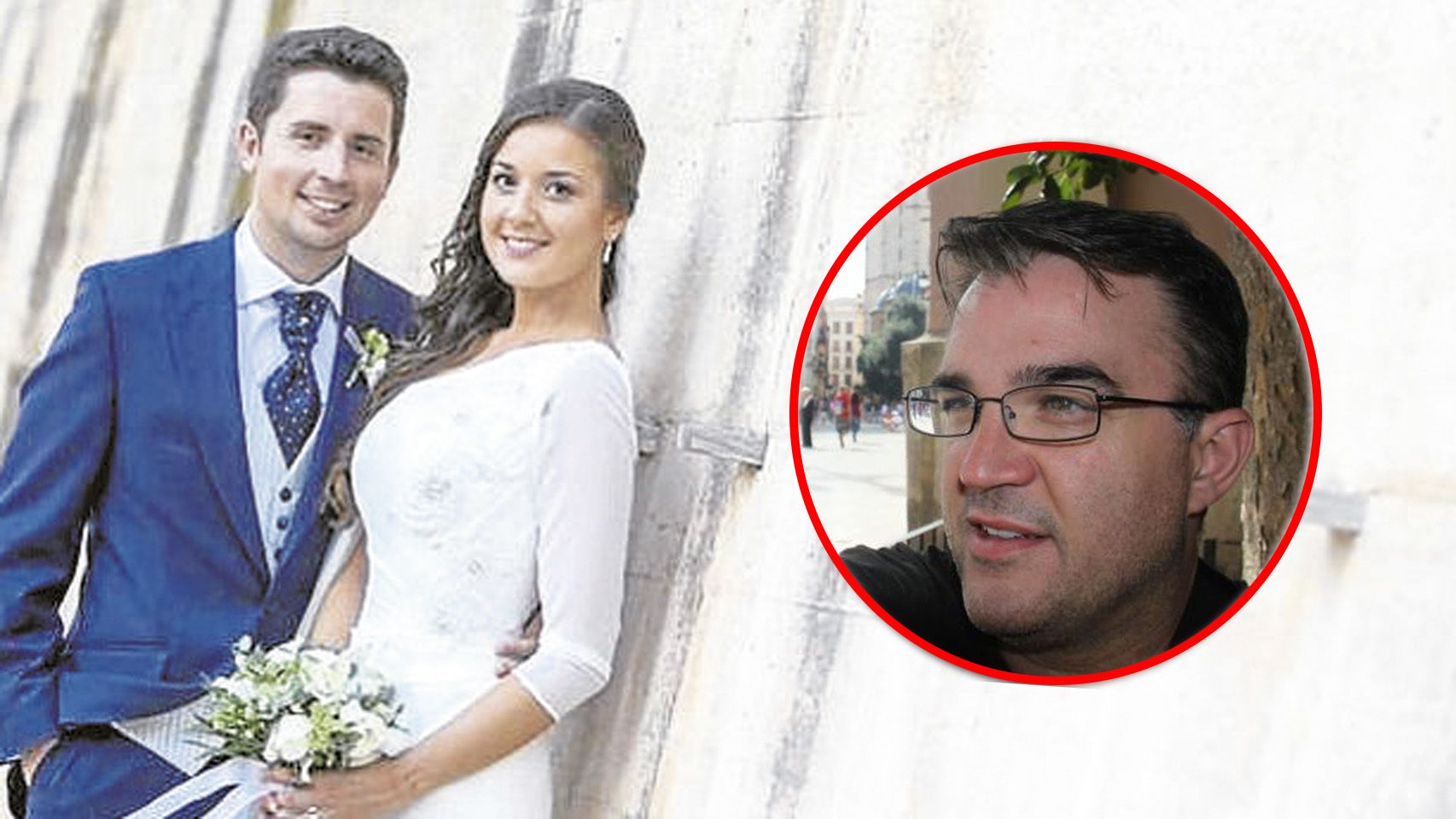 Antonio y Maje, y Salvador, el asesino del marido de la mujer.