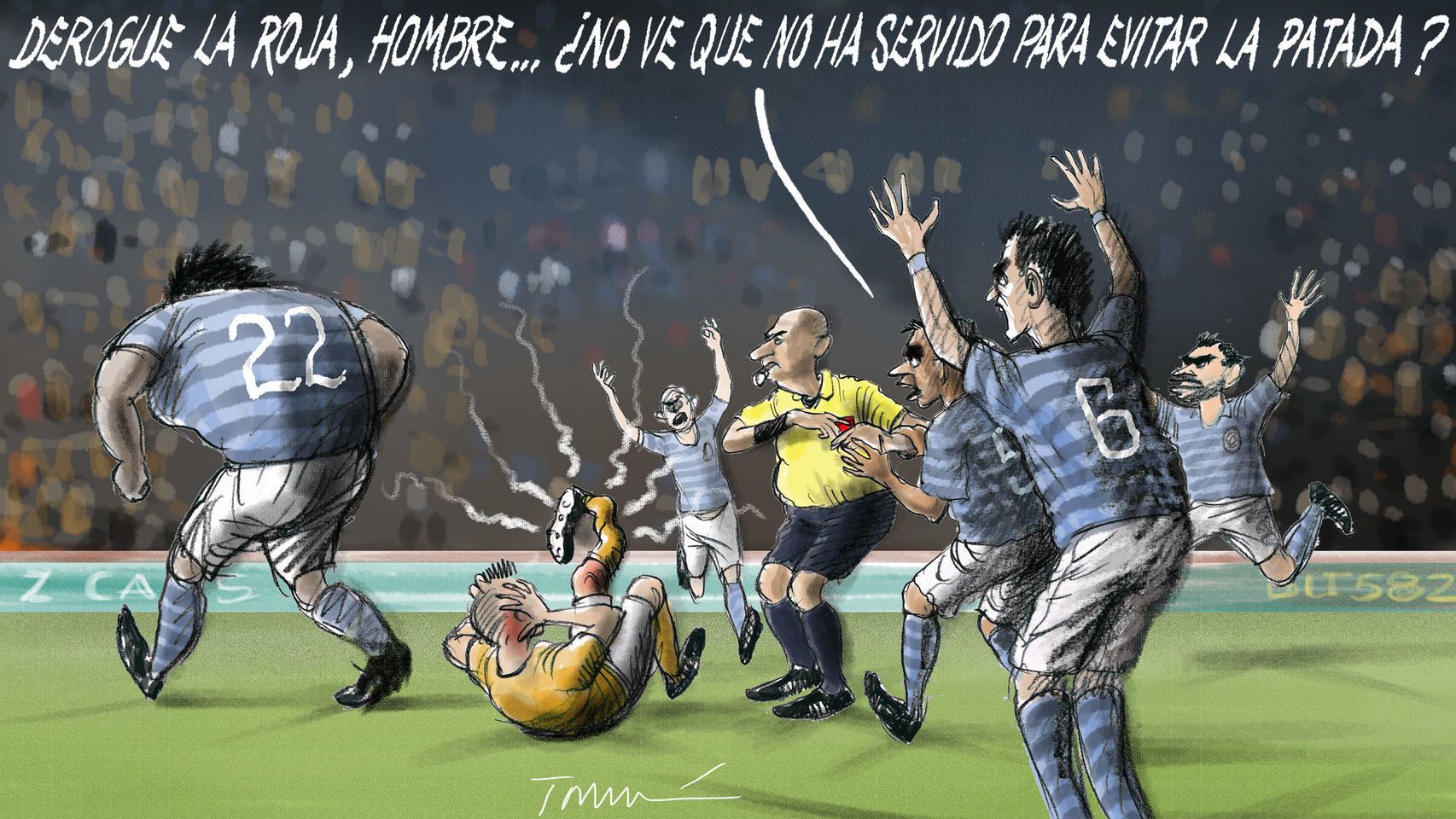 Viñeta sobre la prisión derogable.