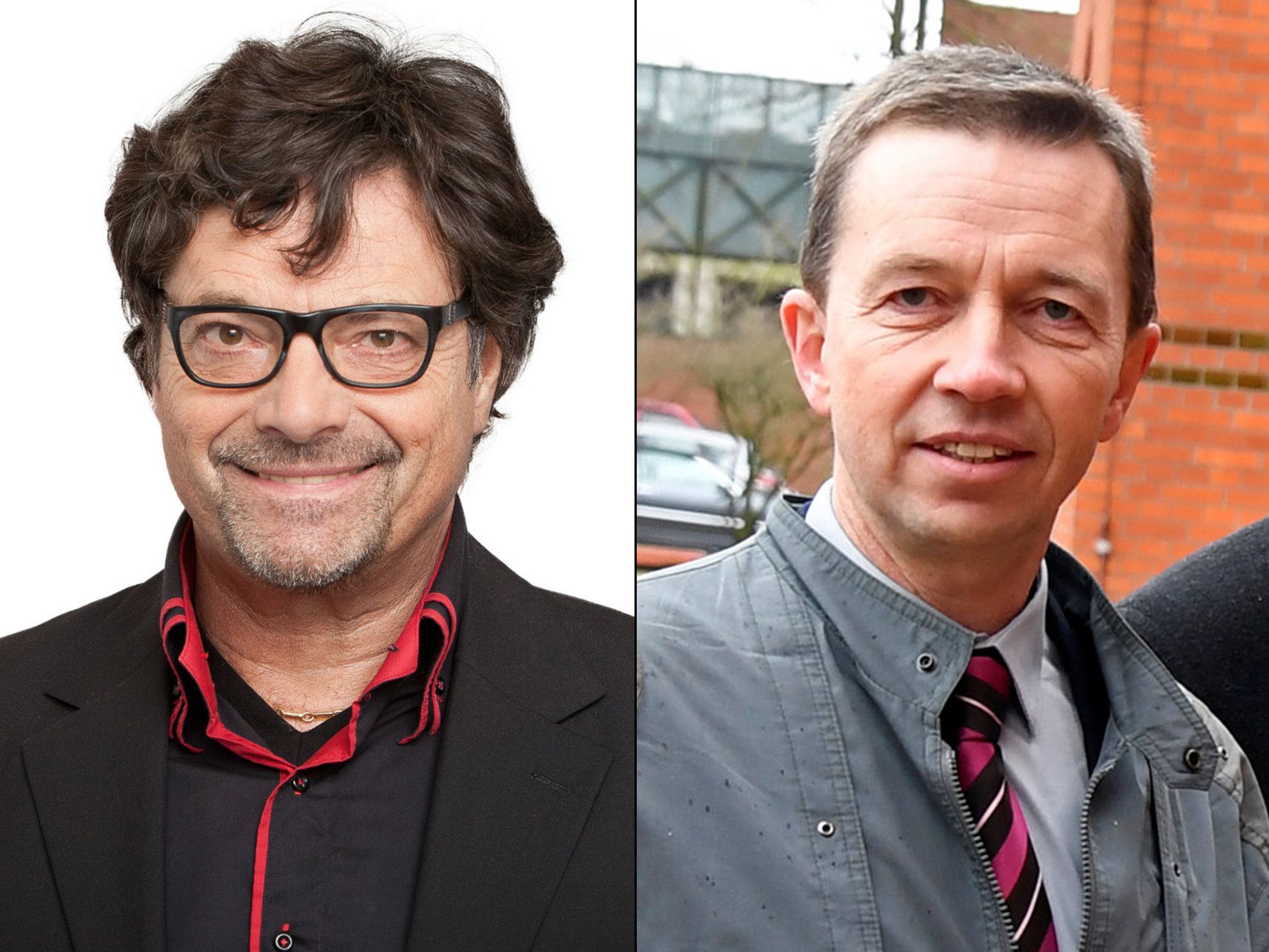 Dieter Dehm y Bernd Lucke.