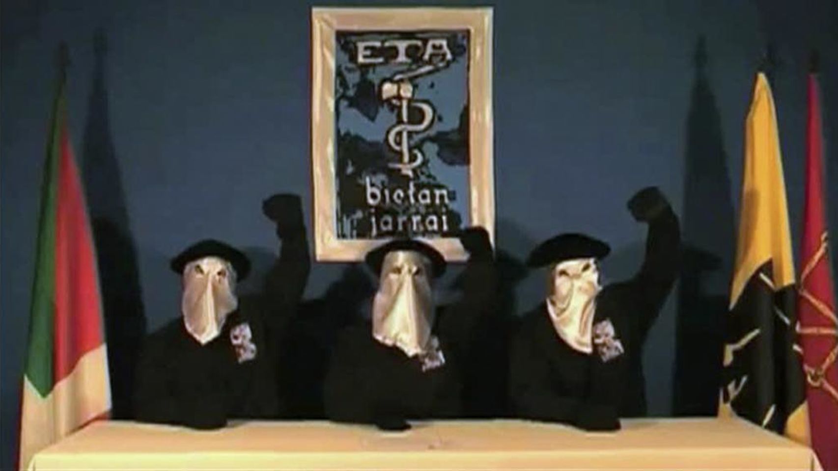 Imagen de uno de los comunicados de ETA.