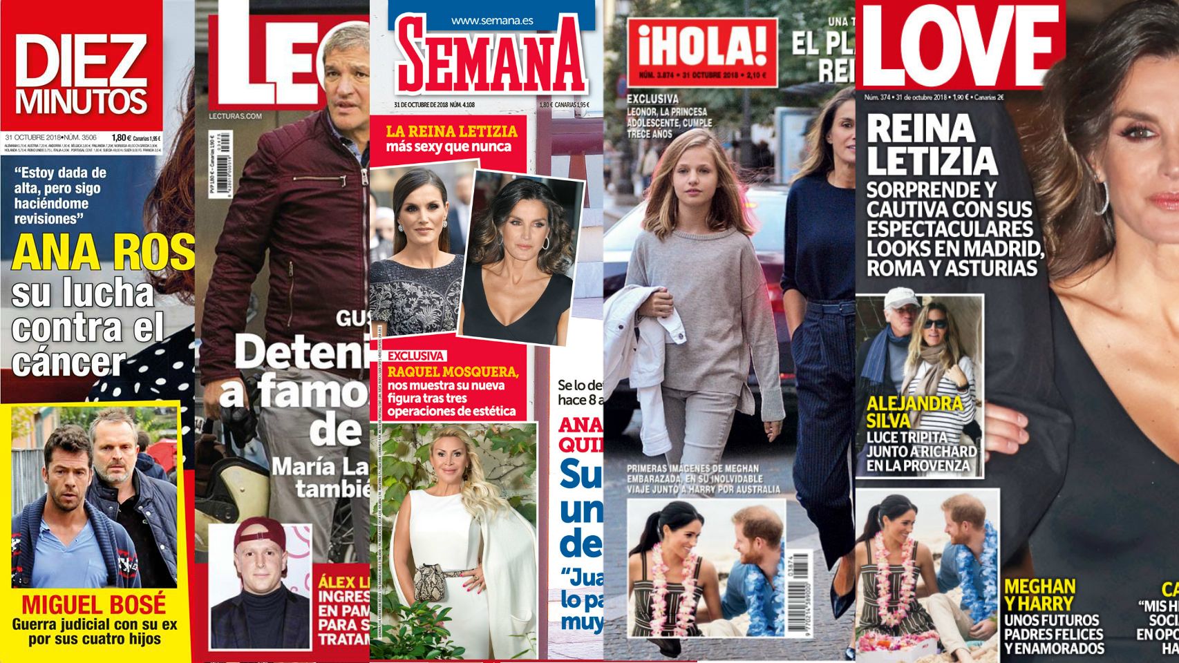 Las revistas de este miércoles.
