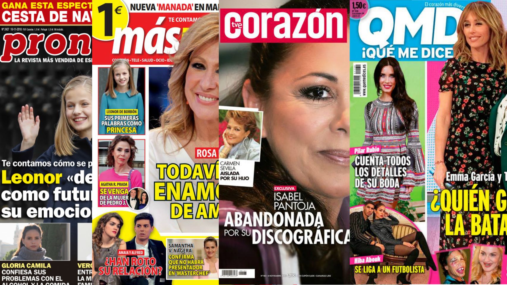 Las portadas de este lunes.