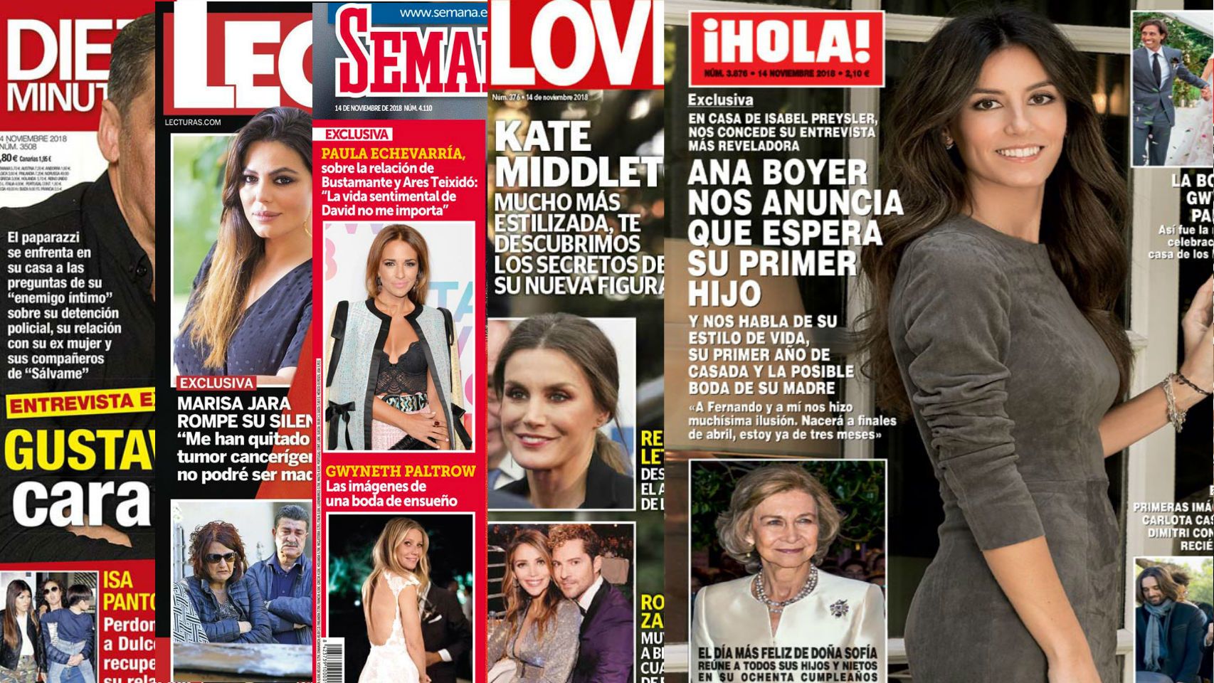 Kiosco rosa: Ana Boyer, embarazada de su primer hijo