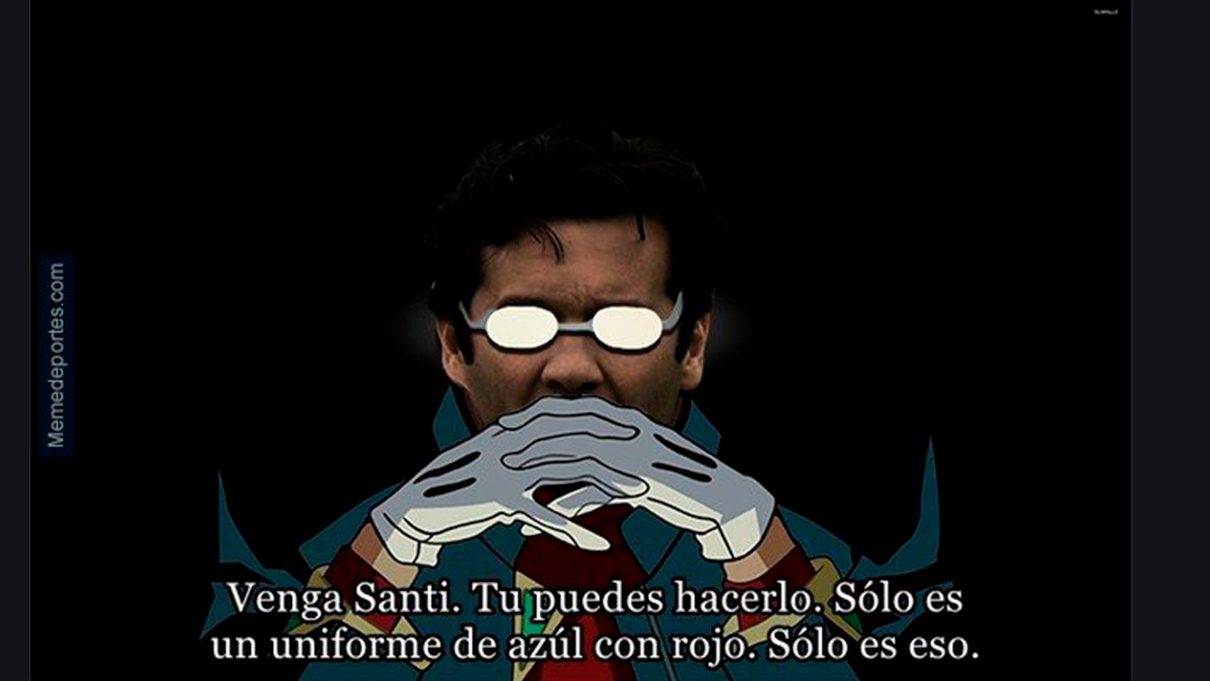 Meme sobre las derrotas del Real Madrid contra el Barcelona, el Levante y el Eibar
