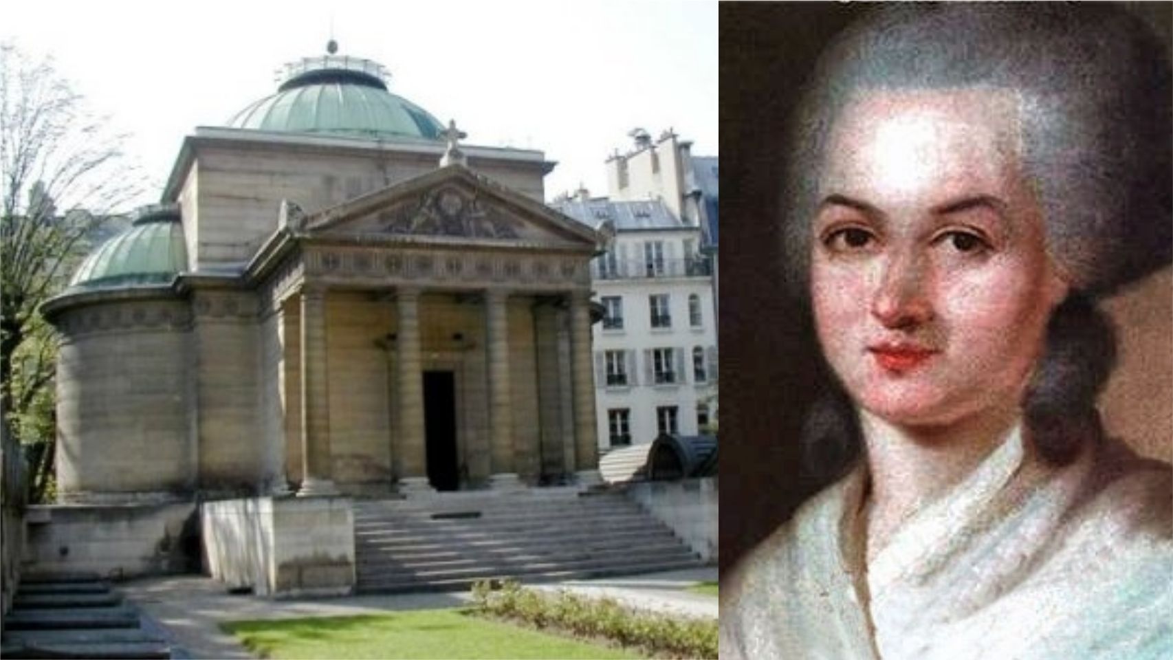 La Capilla Expiatoria, en París, donde han sido hallados los restos de Olympe de Gouges.