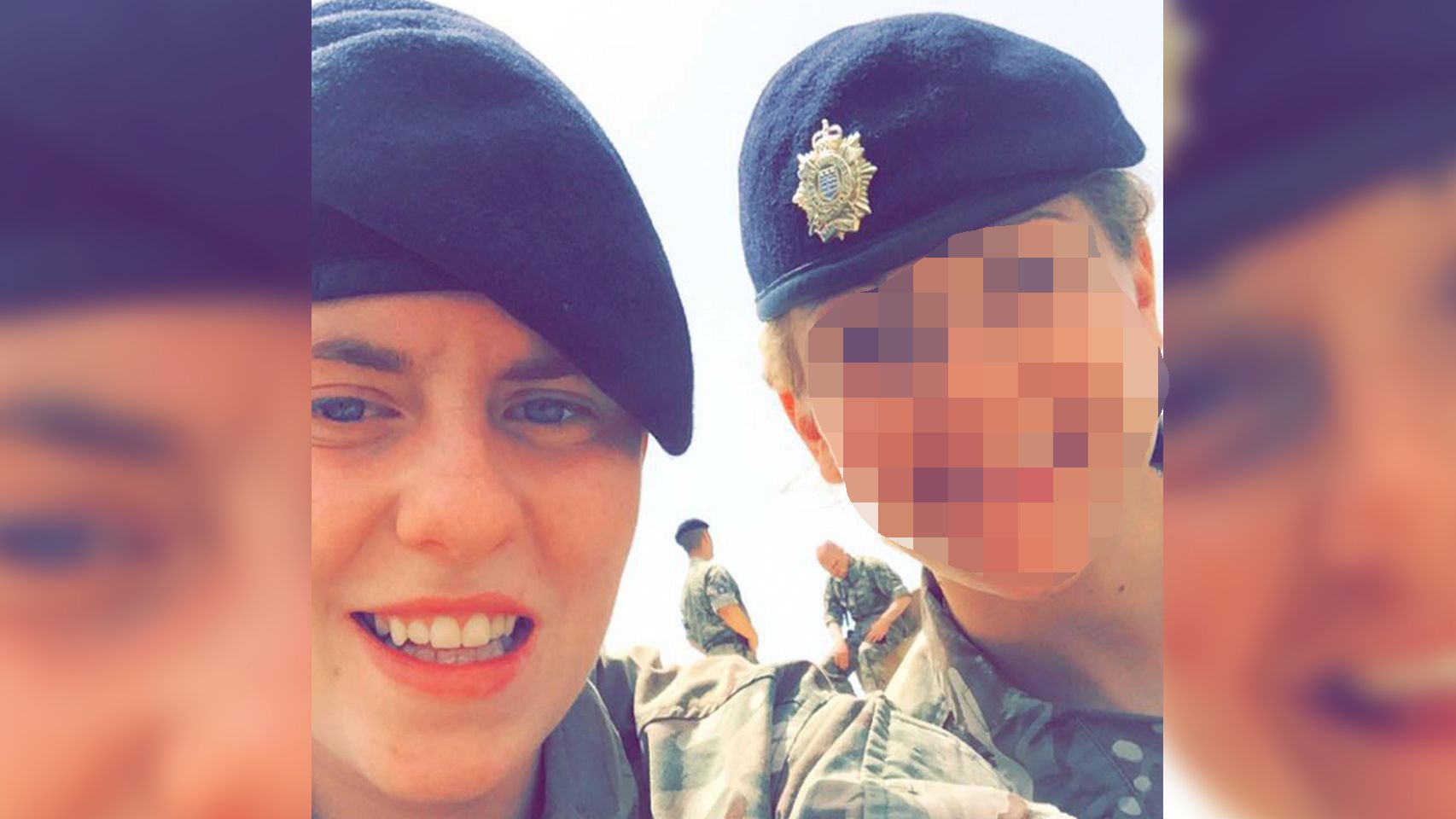 Sarah, la soldado inglesa rajada por su 'mejor amiga' en Magaluf.