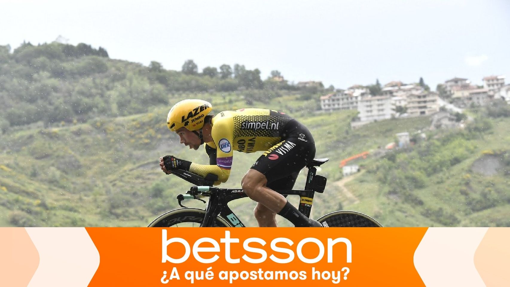 Roglic, en el Giro de Italia 2019