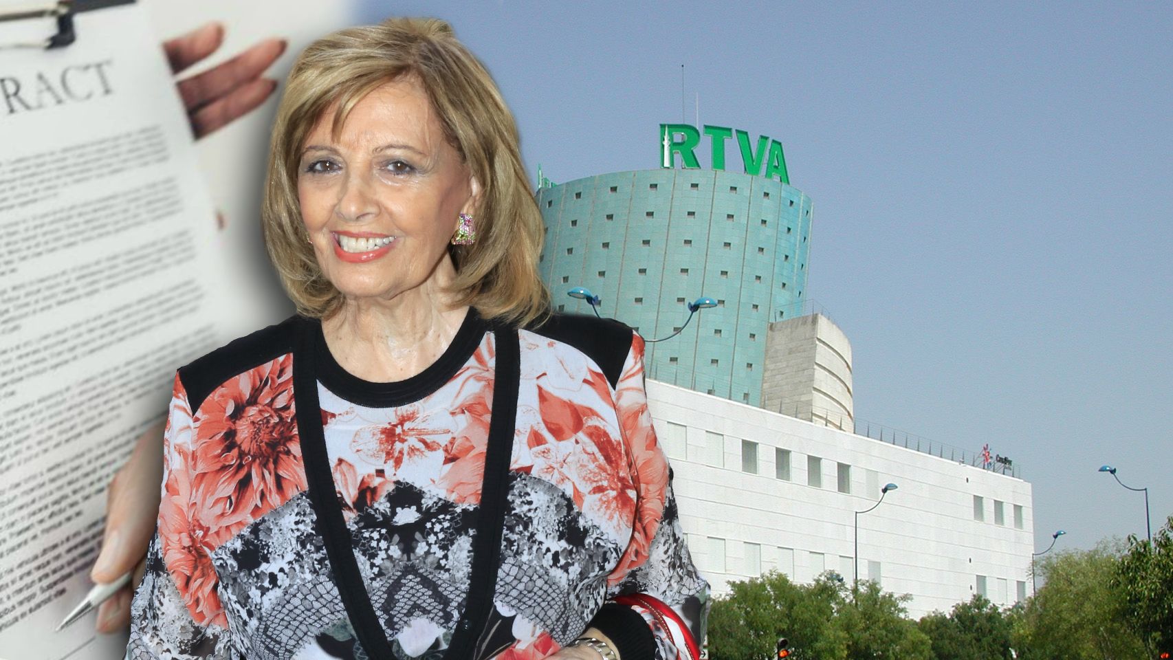Teresa Campos en montaje JALEOS.