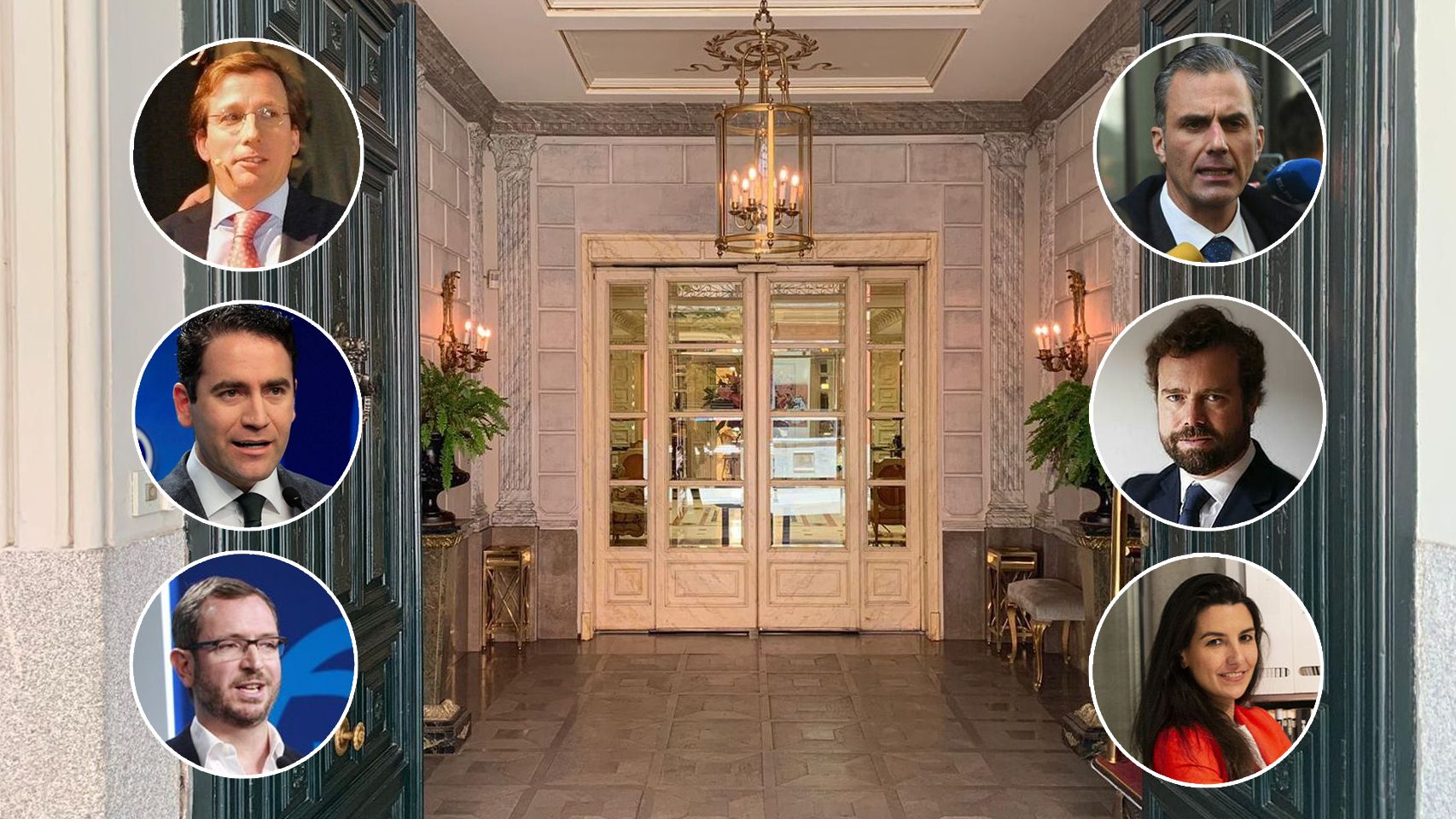 Entrada del hotel Orfila, en Madrid.