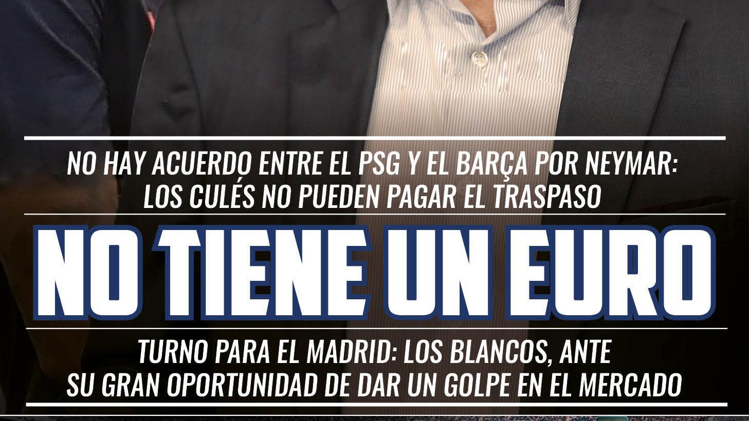 La portada de El Bernabéu (14/08/2019)