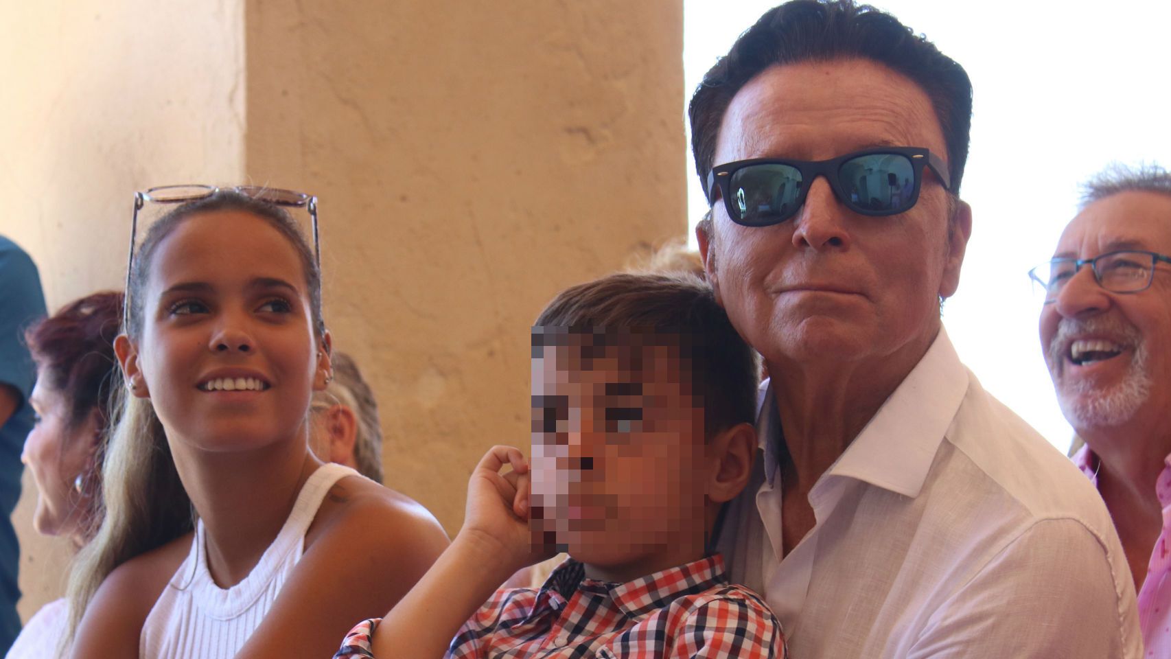 Ortega Cano junto a Gloria Camila en la semana cultural de Chipiona.
