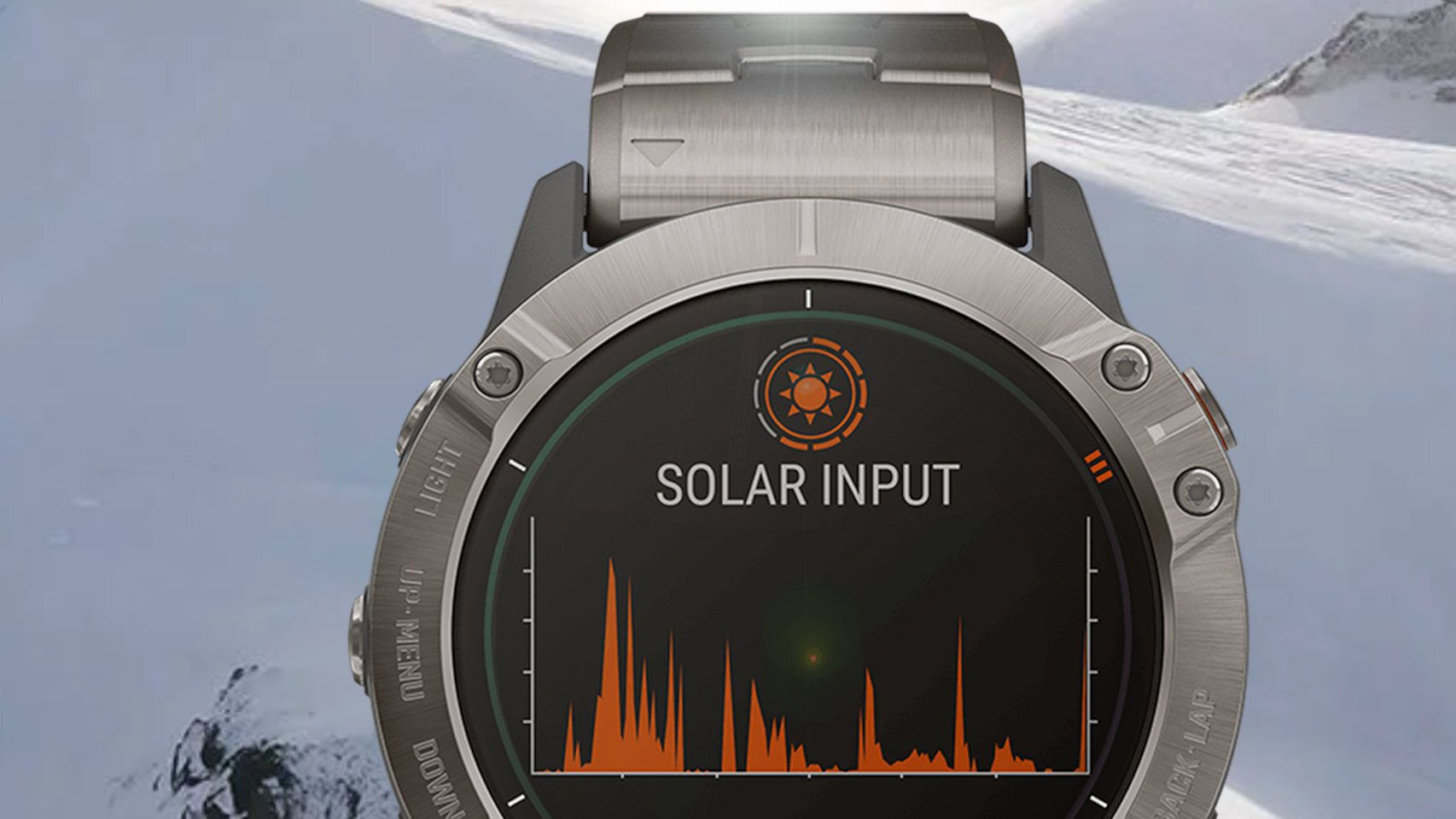 El nuevo reloj de Garmin se recarga con energía solar con un panel transparente
