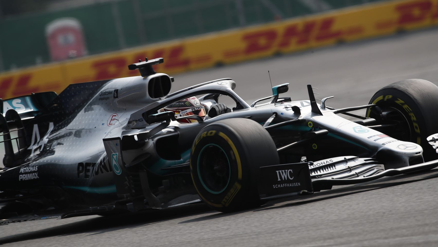 Lewis Hamilton, durante el GP de México de Fórmula 1