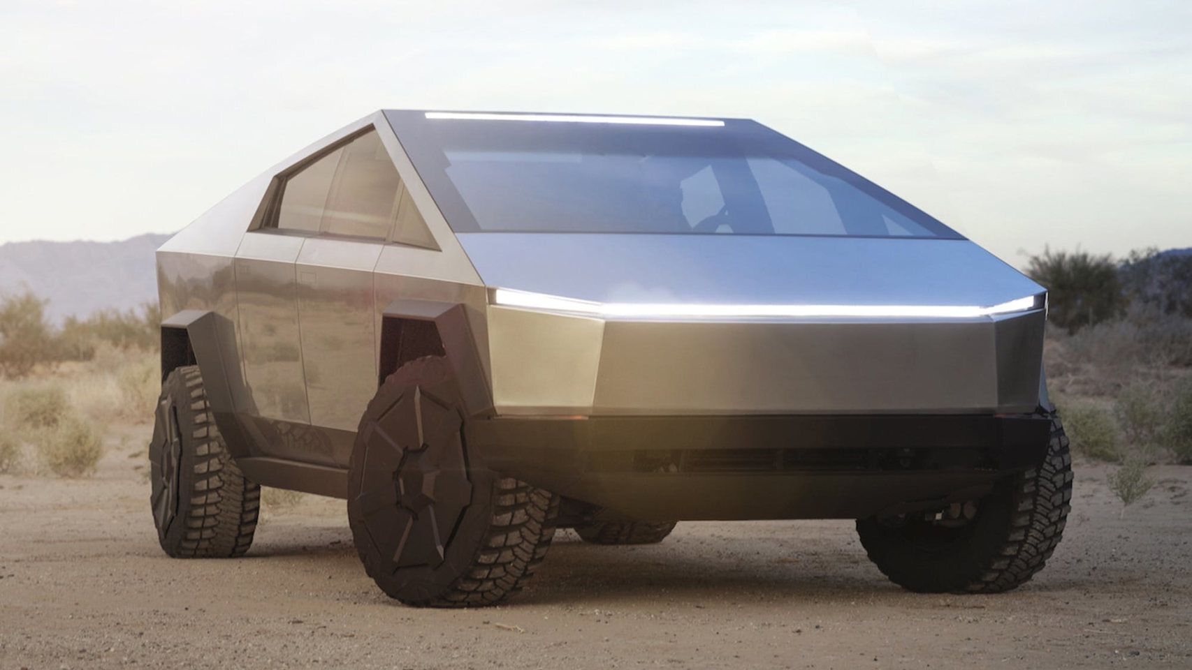 tesla cybertruck 3