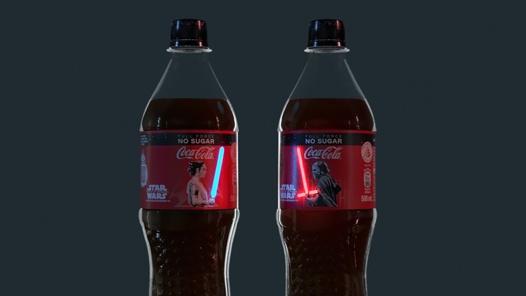 Las nuevas botellas de Coca-Cola tienen pantallas OLED flexibles