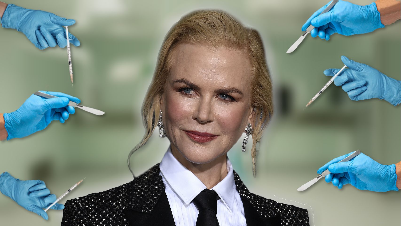 Nicole Kidman en un montaje de JALEOS.