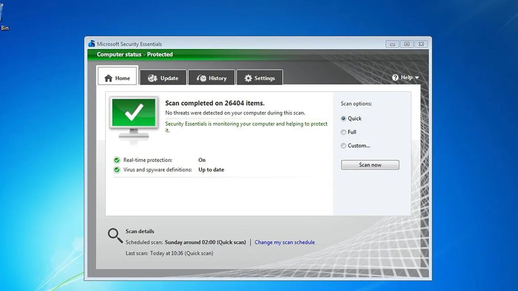 Windows 7 seguirá actualizando el antivirus, Microsoft cambia de opinión