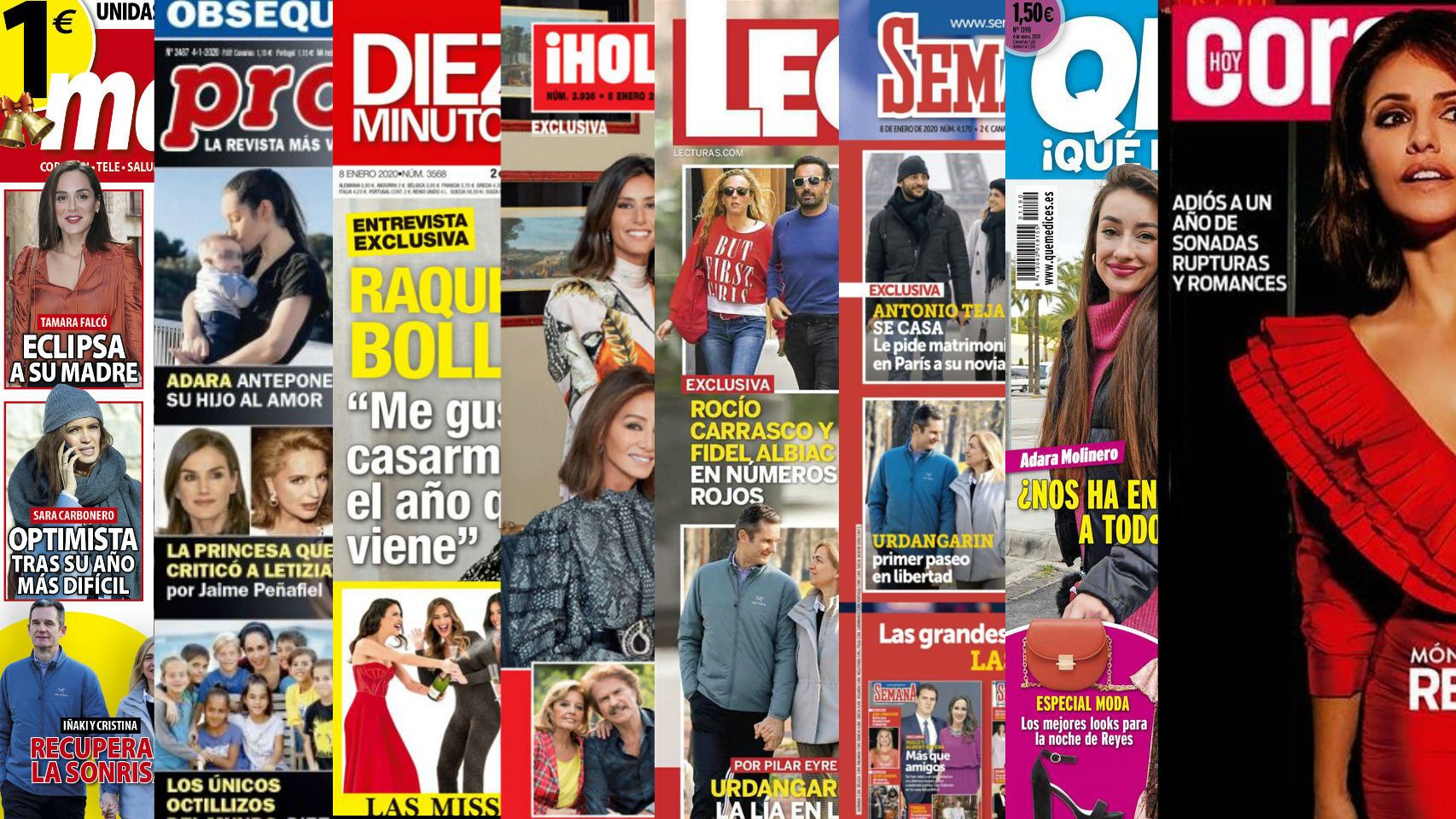Portadas de este lunes.