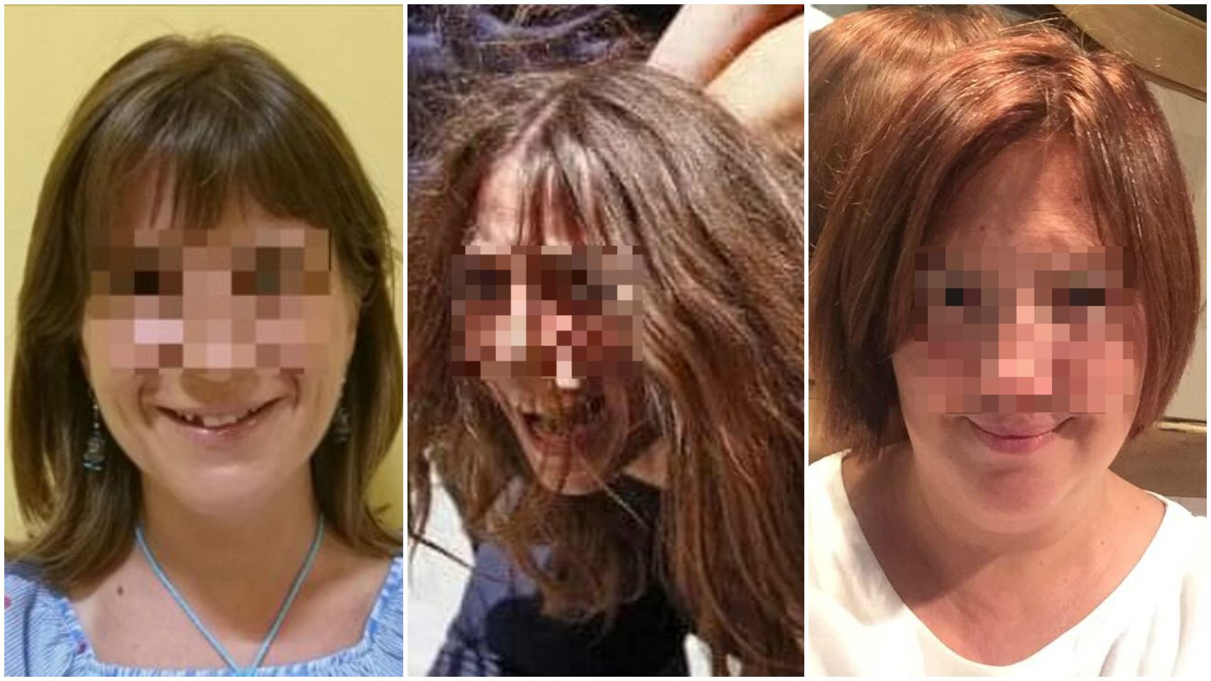 De izquierda a derecha; Ana María, María y María Àngels.