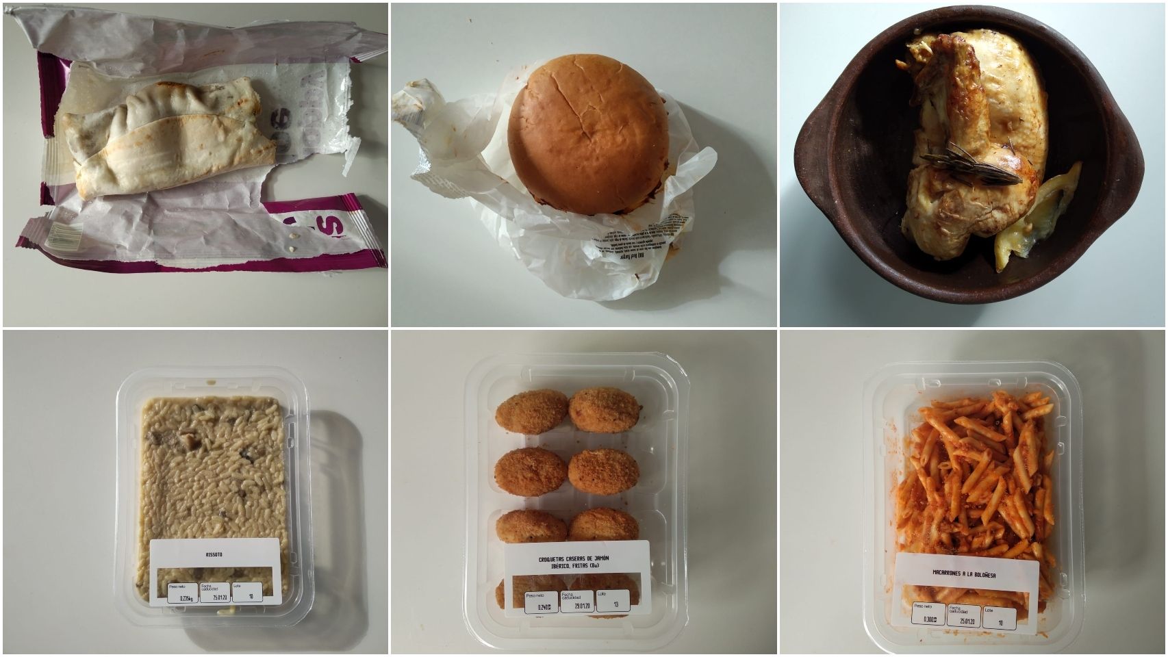 Platos preparados de Lidl.