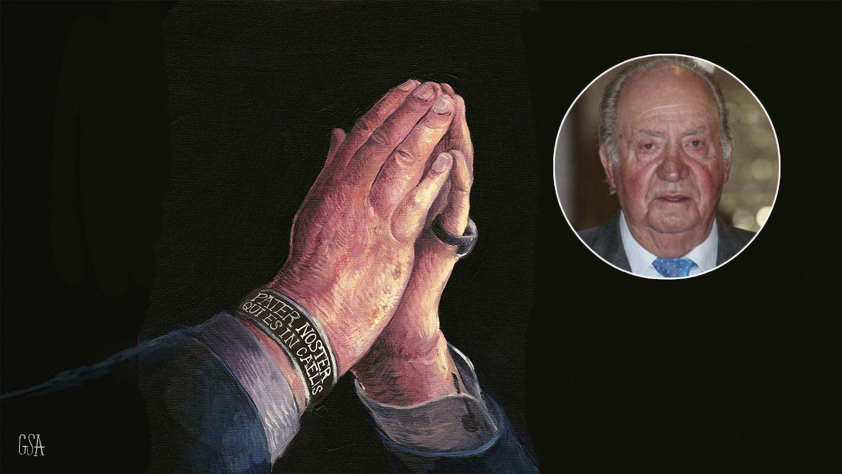 Los últimos acontecimientos en la vida del monarca le han vuelto una persona más religiosa.