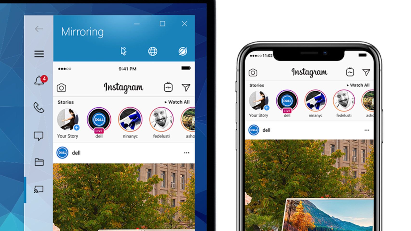 La nueva app de Dell nos permite controlar el iPhone desde Windows