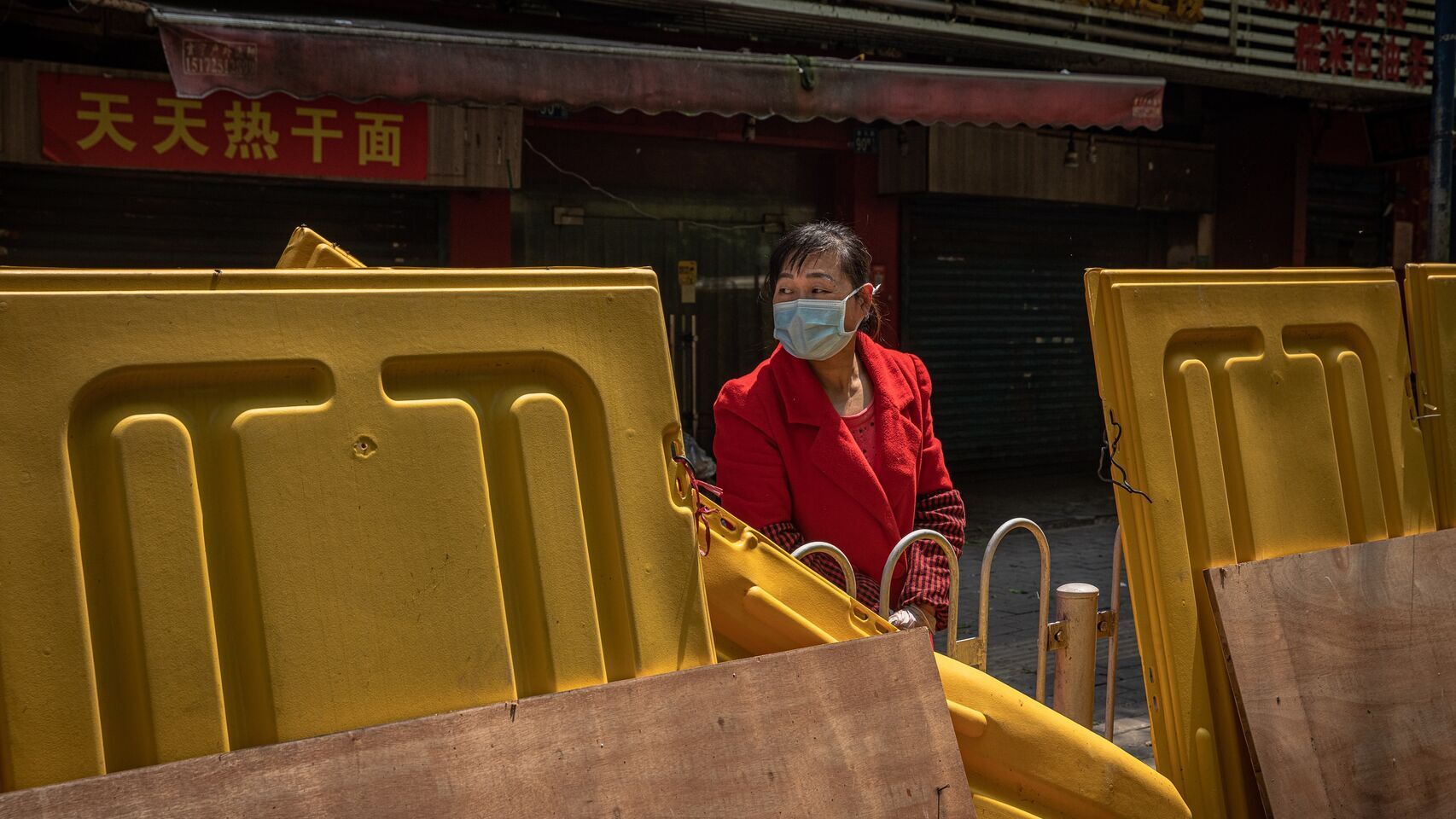 Un mercado en China.