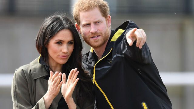 El príncipe Harry y Meghan Markle.