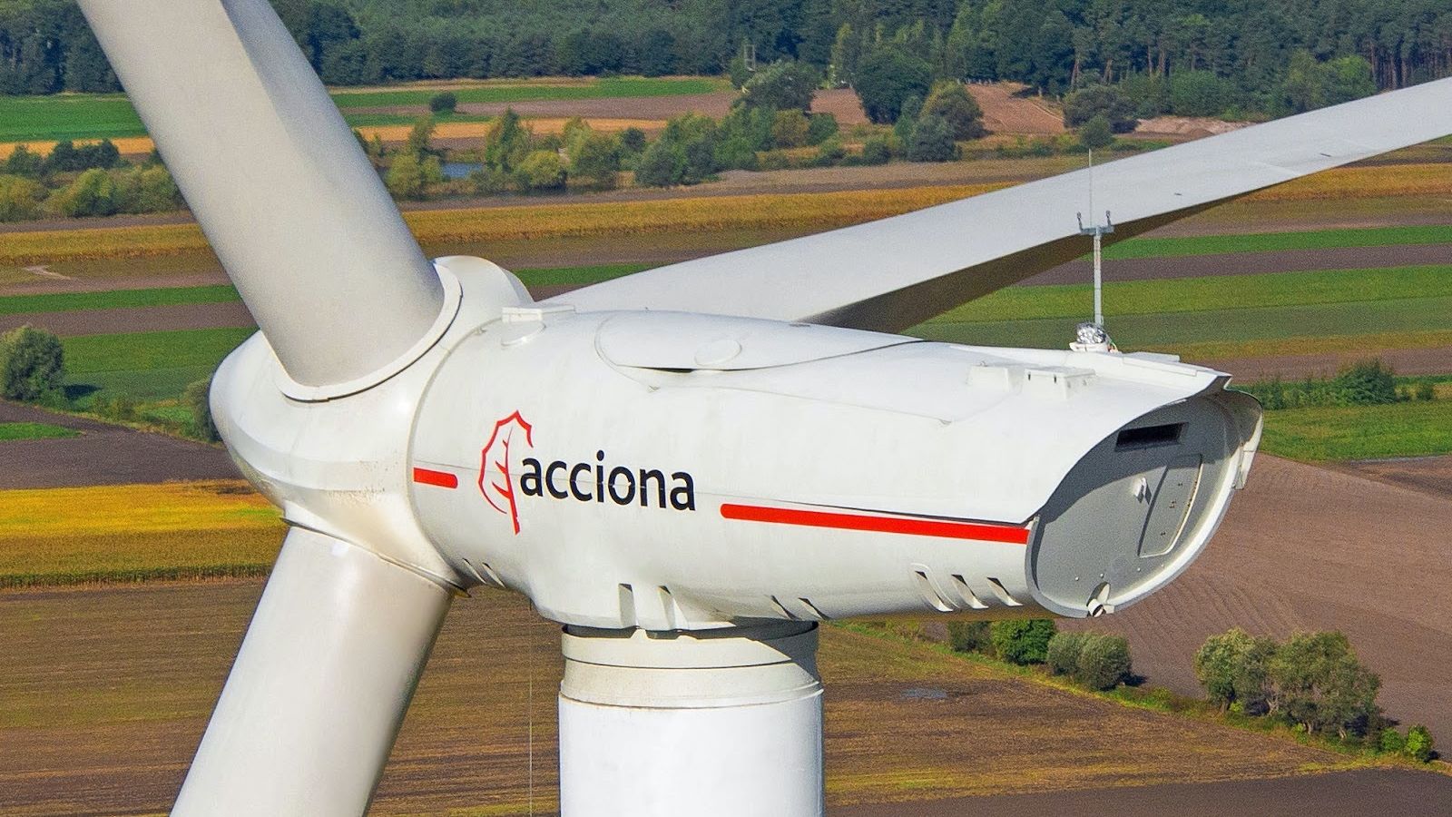 Aerogenerador de Acciona.